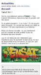 Mobile Screenshot of bde.ensat.fr